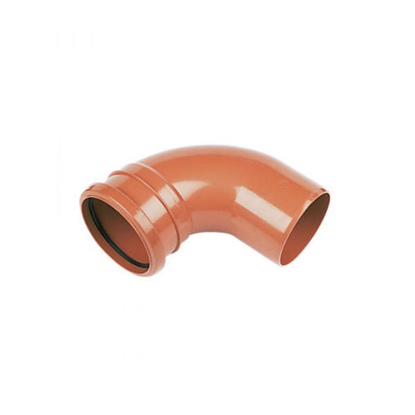 90 Degree Drainage Bend Single Socket 110mm