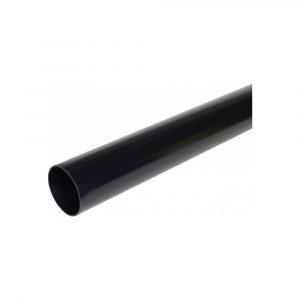 Round Downpipe Black 68mm x 4m