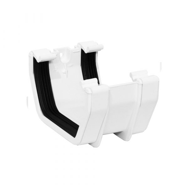 Squareline-Gutter-Union-White-112mm