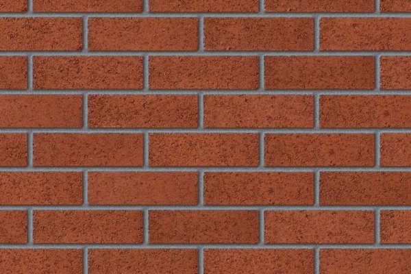 red facing brick