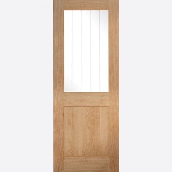 Oak Belize Glazed 1L Door